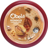 Obela Hommus Dip With Caramelised Onion