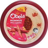 Obela Hommus Dip With Harissa