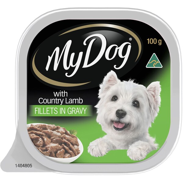 My Dog Fillets In Gravy With Country Wet Dog Food Tray 100g