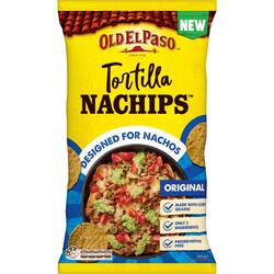 Old El Paso Nachips Tortilla Corn Chips Original 350g