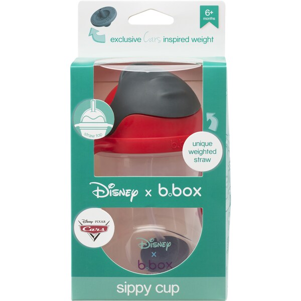 B.Box Disney Lightning Mcqueen Sippy Cup Each