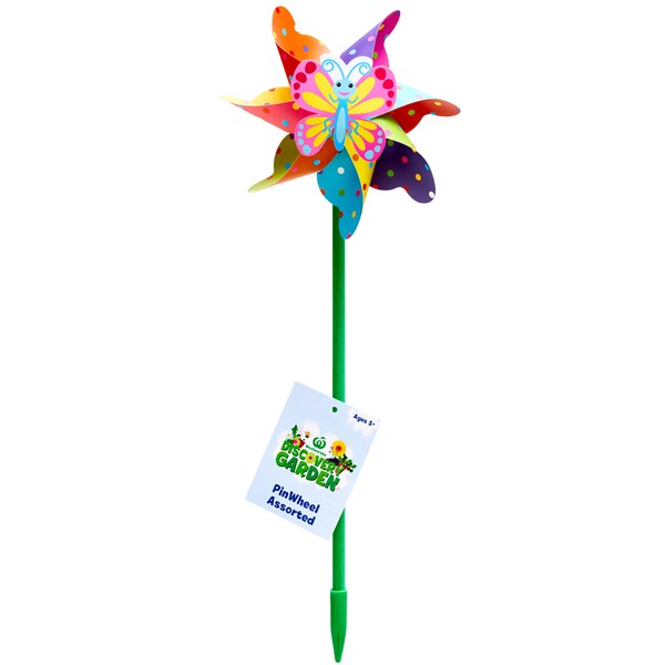 Discovery Garden Butterfly Pinwheel Each
