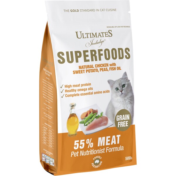 Ultimates Indulge Superfoods Dry Natural Chicken 500g