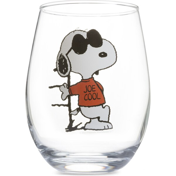 Christmas Glass Tumbler Snoopy each