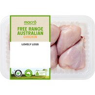Macro Free Range Australian Chicken Lovely Legs