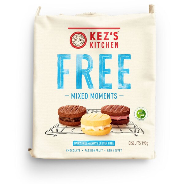 Kez's Kitchen Free Gluten & Dairy Free Mixed Moments 190g