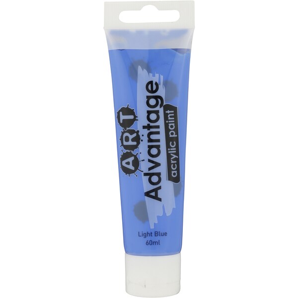 Art Advantage Acrylic Paint Tube Light Blue 60ml