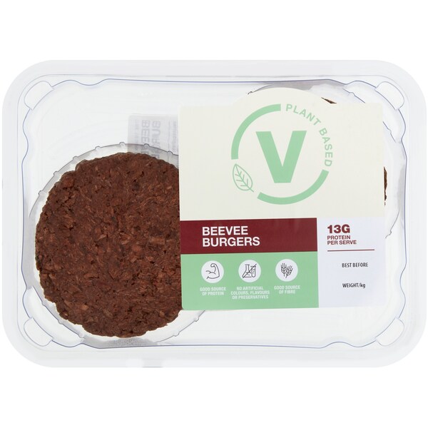 The Vegan Factor Beevee Burgers 170g