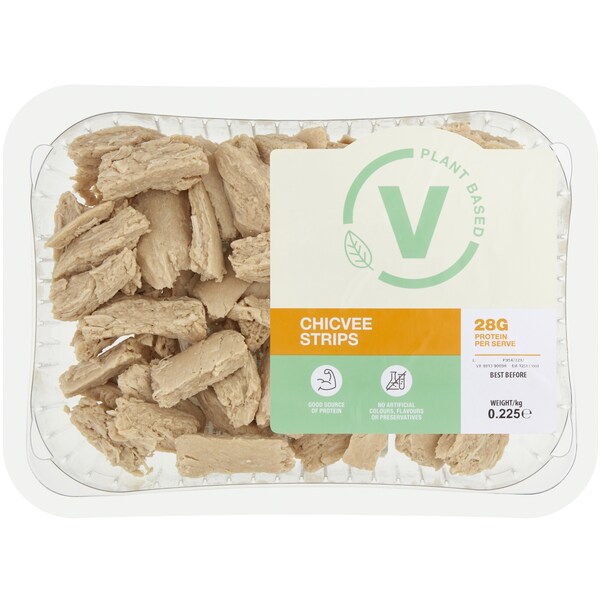 The Vegan Factor Chicvee Strips 225g