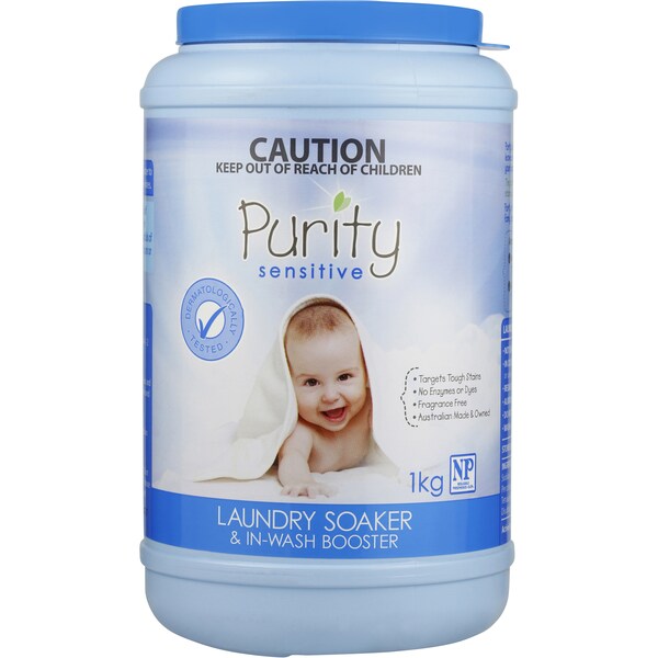 Purity Laundry Soaker & Inwash Booster 1kg