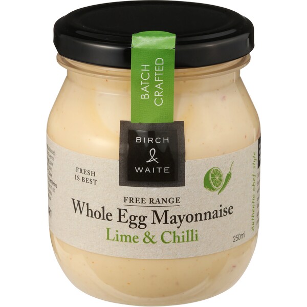 Birch & Waite Lime And Chilli Mayonnaise 250ml