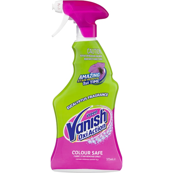 Vanish Preen Eucalyptus Fabric Stain Remover Spray 375ml