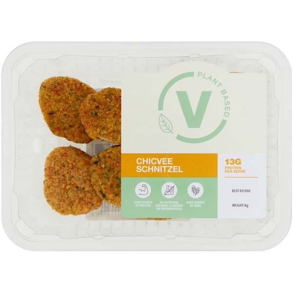 The Vegan Factor Plant Based Chicvee Schnitzel 235g