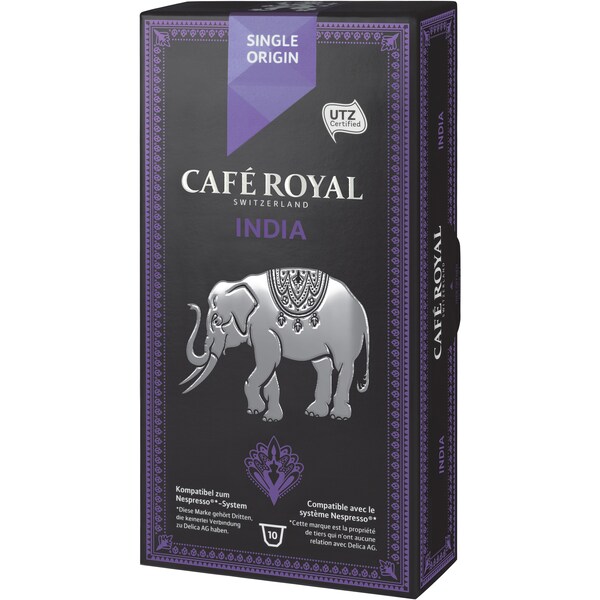 Cafe Royal Coffee Capsules Single Origin India 10pk