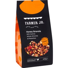 Farmer Jo Farmer Jo Granola Twice Baked Pistachio & Quinoa 400g