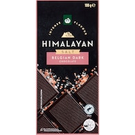 Woolworths Belgian Dark Chocolate Himalayan Salt Block