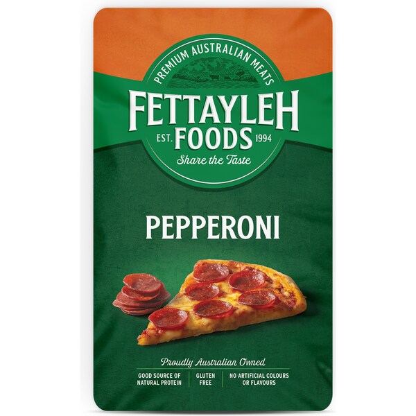 Fettayleh Foods Pepperoni Sliced 250g