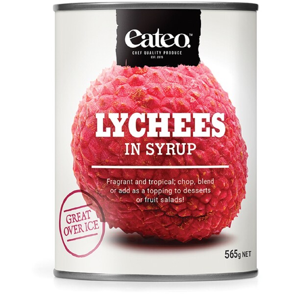 Eateo Lychees In Syrup 565g