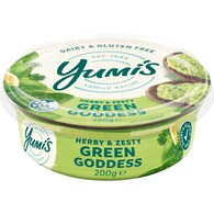 Yumi's Green Goddess Dip Hommus