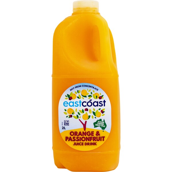 Eastcoast Orange & Passionfruit 2l