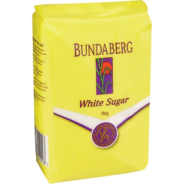 Bundaberg White Sugar 1kg