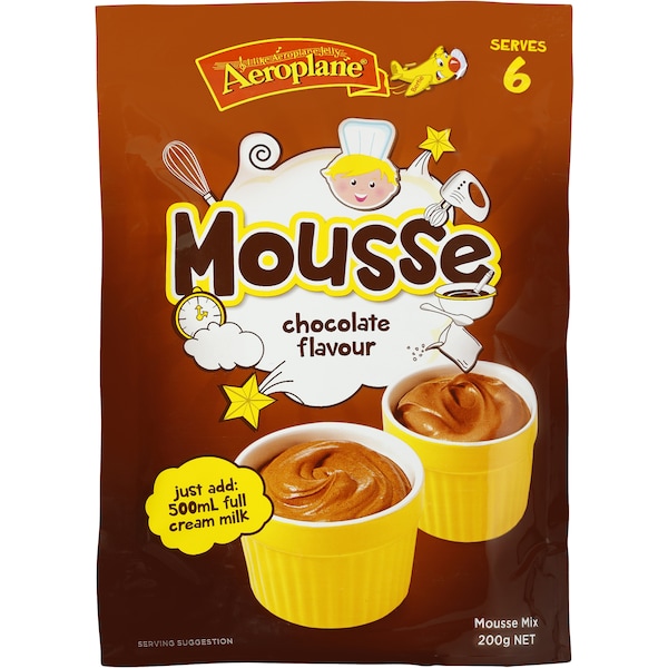Aeroplane Sweet Treats Chocolate Mousse 200g