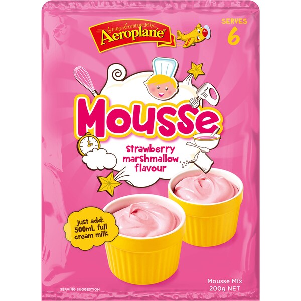 AEROPLANE Sweet    Straw Mousse 200G