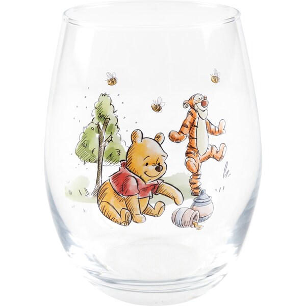 Christmas Glass Tumbler Winnie The Pooh each