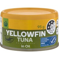 Woolworths Yellowfin Tuna In Oil
