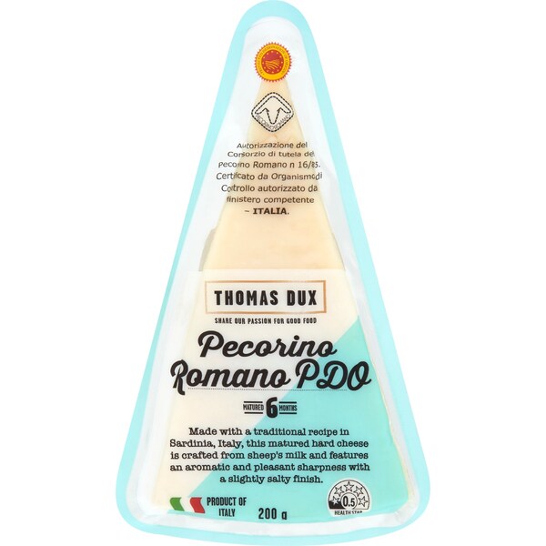 Thomas Dux Pecorino Romano PDO 6 Months 200g