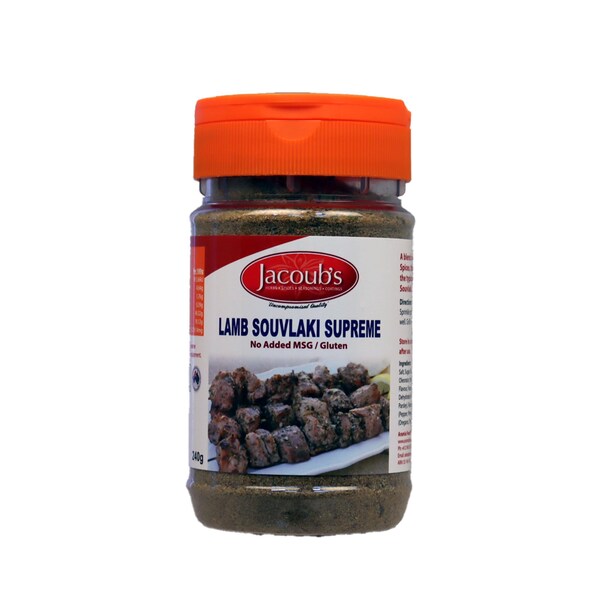 Jacoub's Lamb Souvlaki Supreme 240g