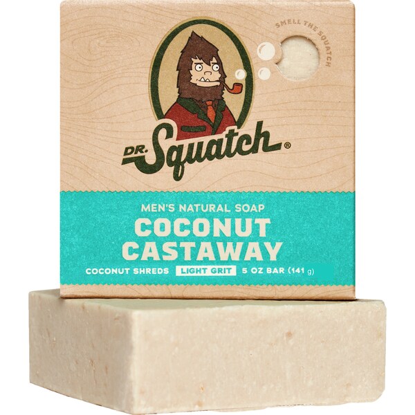 Dr Squatch Men's Natural Soap Coconut Castaway 141g