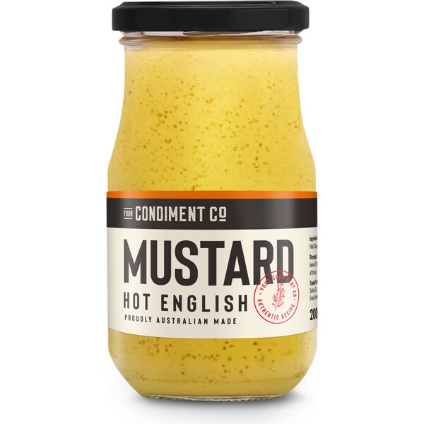 Your Condiment Co Hot English Mustard 200g