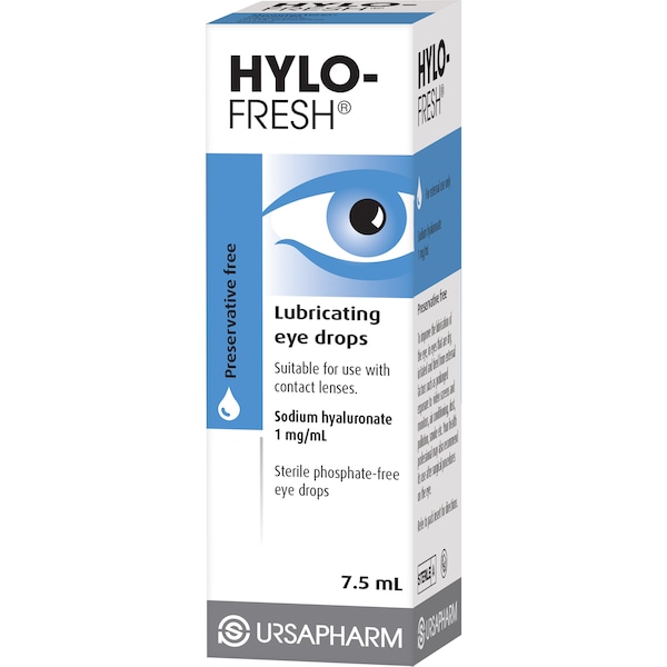 Hylo-Fresh Lubricating Eye Drops 7.5mL