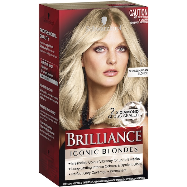 Schwarzkopf Brilliance Iconic Blondes 11 Scandinavian Blonde Each