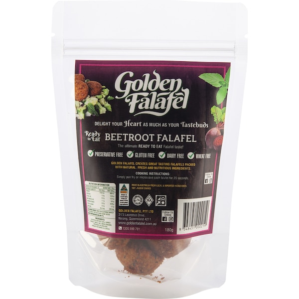 Golden Falafel Beetroot 180g