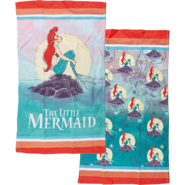 Christmas Tea Towels Little Mermaid 2 pack