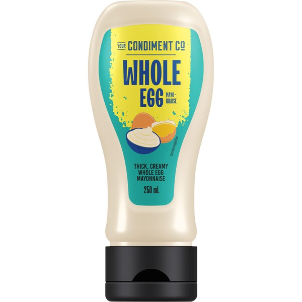 Your Condiment Co Whole Egg Mayonnaise 250mL
