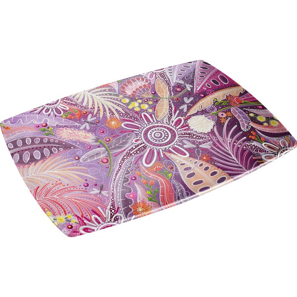 Chern'ee Melamine Platter Pink & Purple each