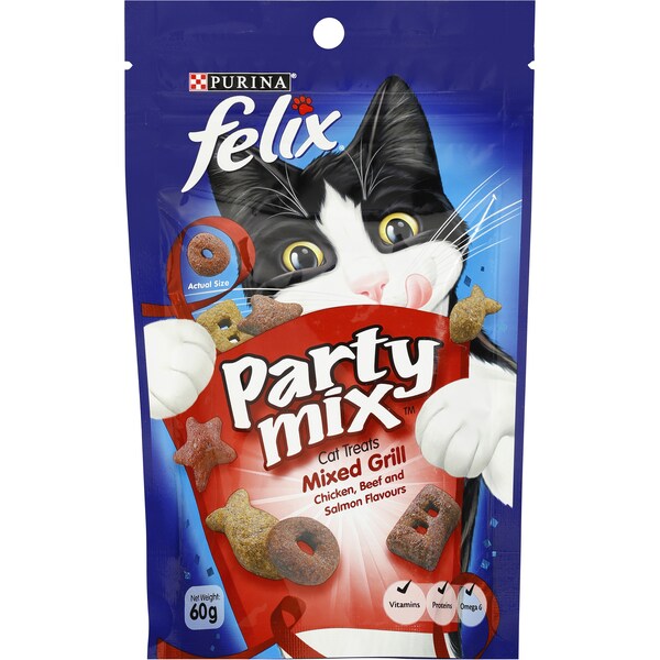 Felix Cat Party Mix Mixed Grill 60g