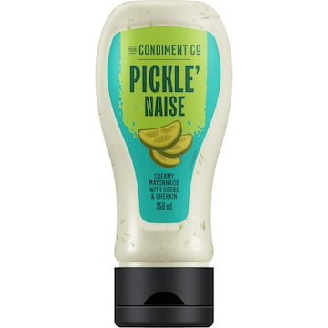 Your Condiment Co Pickle'Naise Mayo 250mL | Woolworths