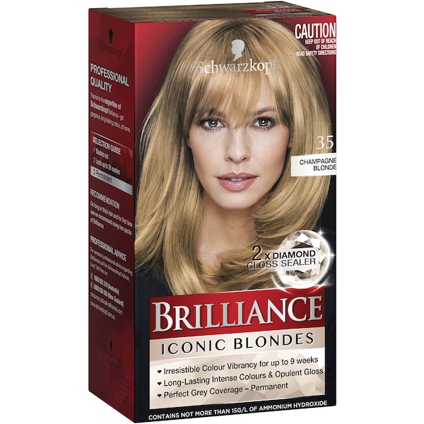 Schwarzkopf Brilliance Iconic Blondes 35 Champagne Blonde Each