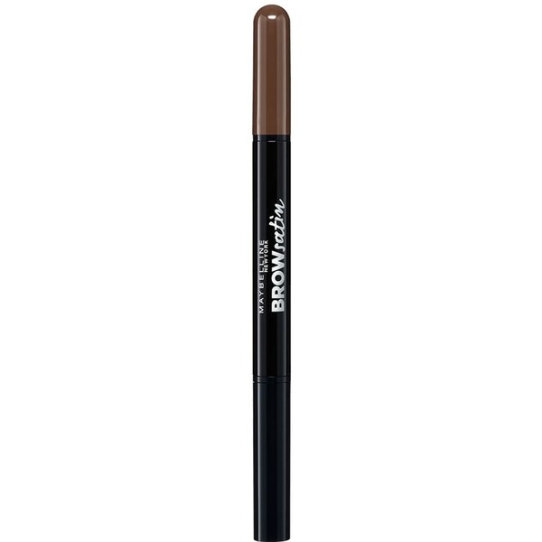 Maybelline Brow Satin Pencil & Powder Duo - Dark Brown 0.5g