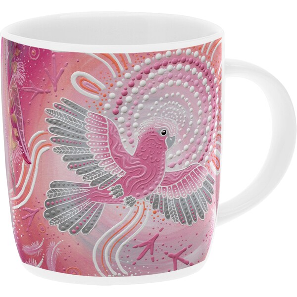 Chern'ee Ceramic Mug Pink Bird each