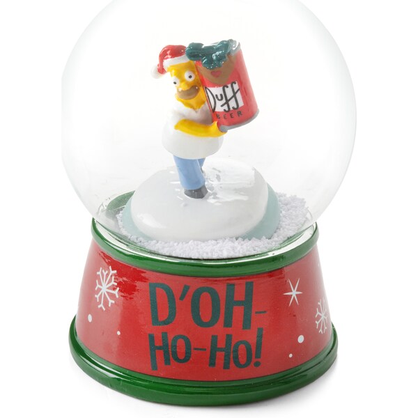 Christmas Snow Globe Homer Simpson each