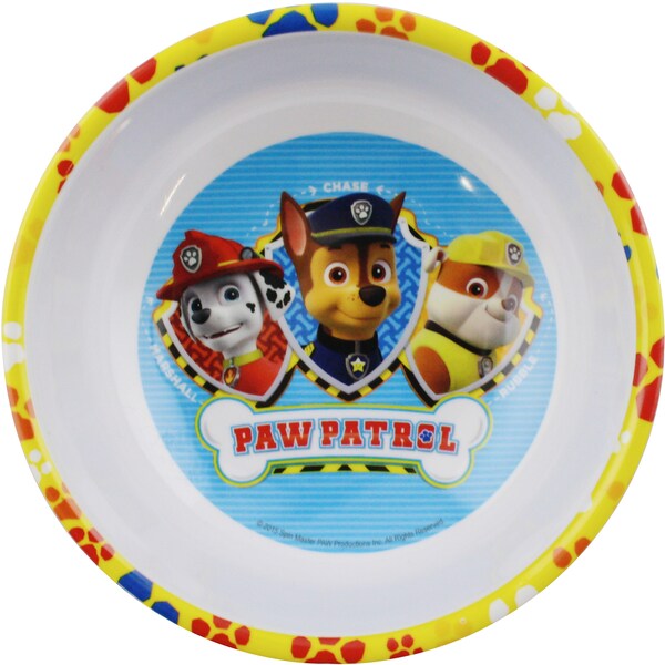 Zak Melamine Bowl Paw Patrol Each