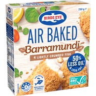 Birds Eye Air Baked Barramundi Crumbed Fish