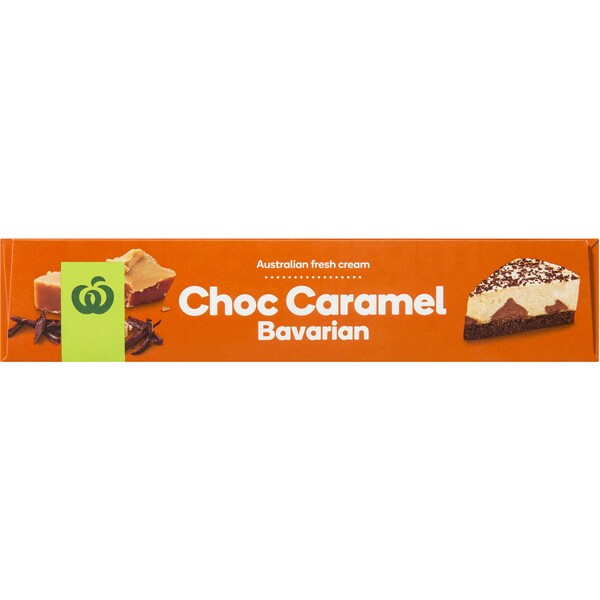Woolworths Cheesecake Caramel & Choc Bavarian 450g