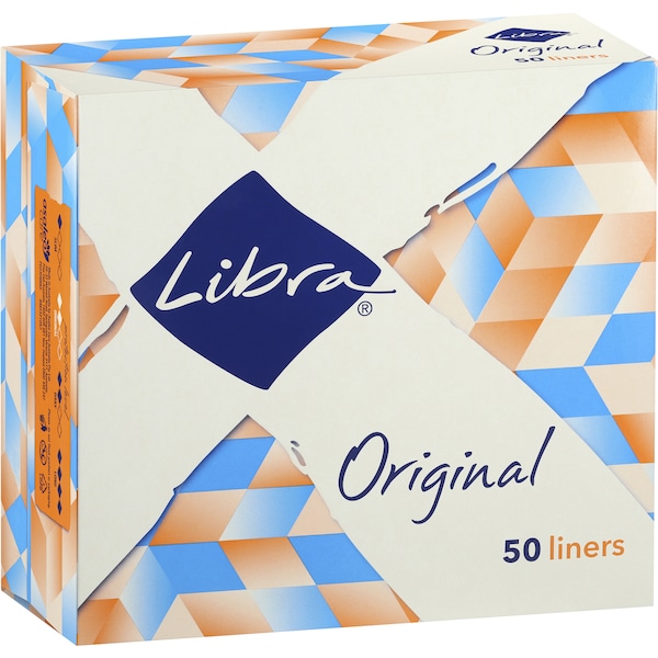 Libra Panty Liners Regular 50 Pack