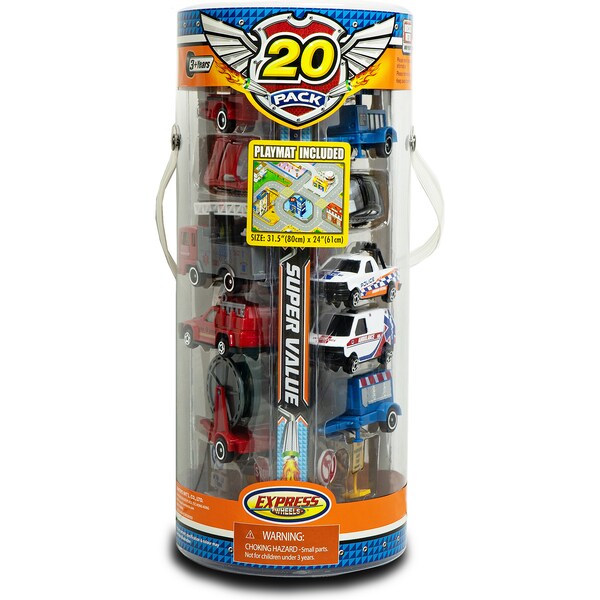 Express Wheels Vehicle Tube Assorted 20 Pack